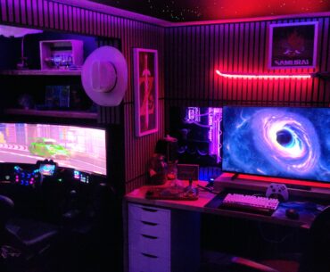 My dual purpose desktop gaming/Sim racing battlestation.