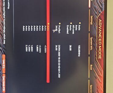 Run 4x8gb at 3600