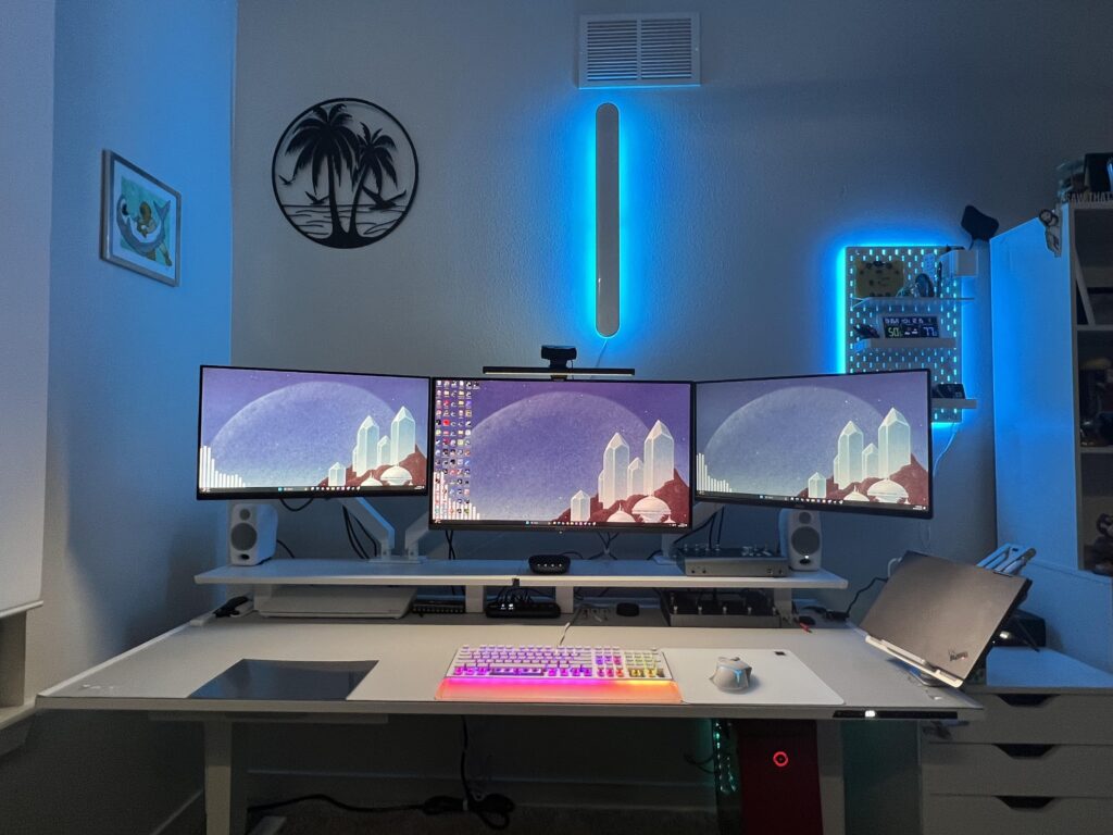 New station setup