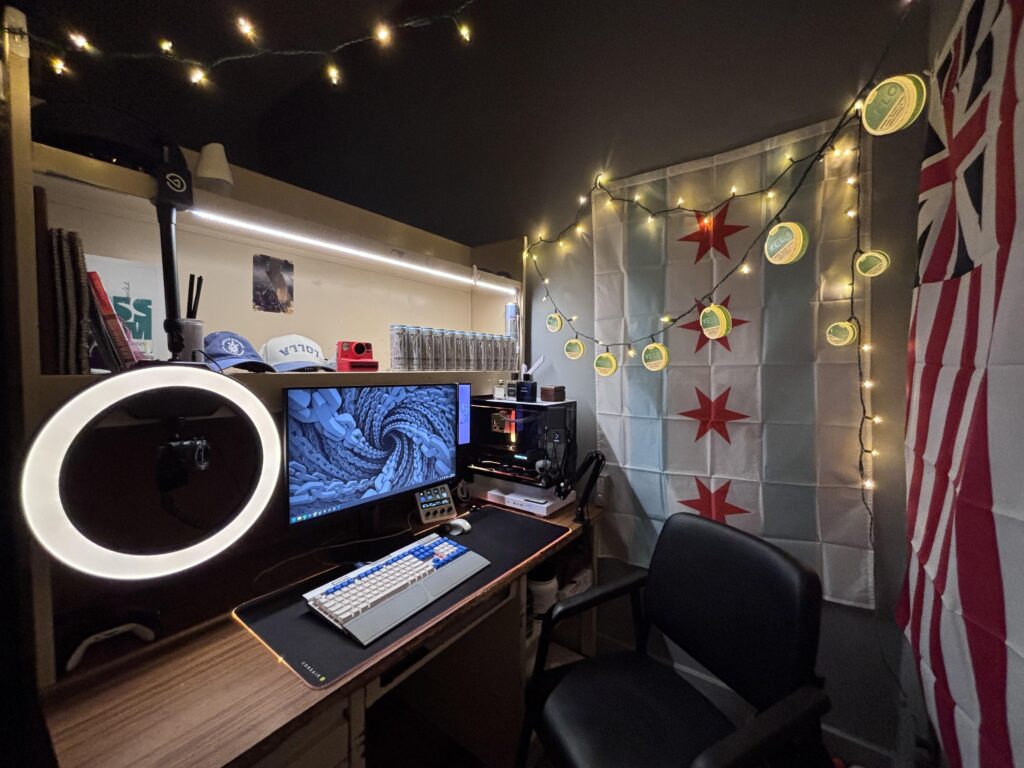 I'm a cadet so I can only customize so much of my space (Most of this goes away for inspections)
