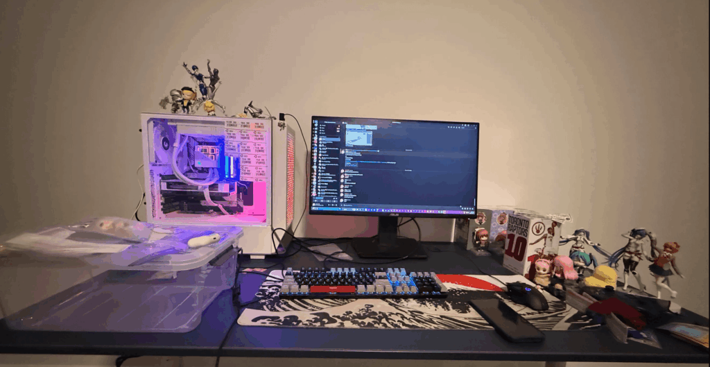 My friends average setup