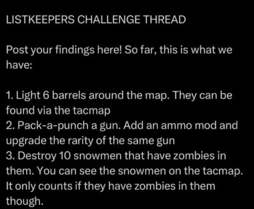 How to do EVERY challenge in the new List Keeper’s Challenge mode