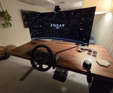 Sim racing/workstation