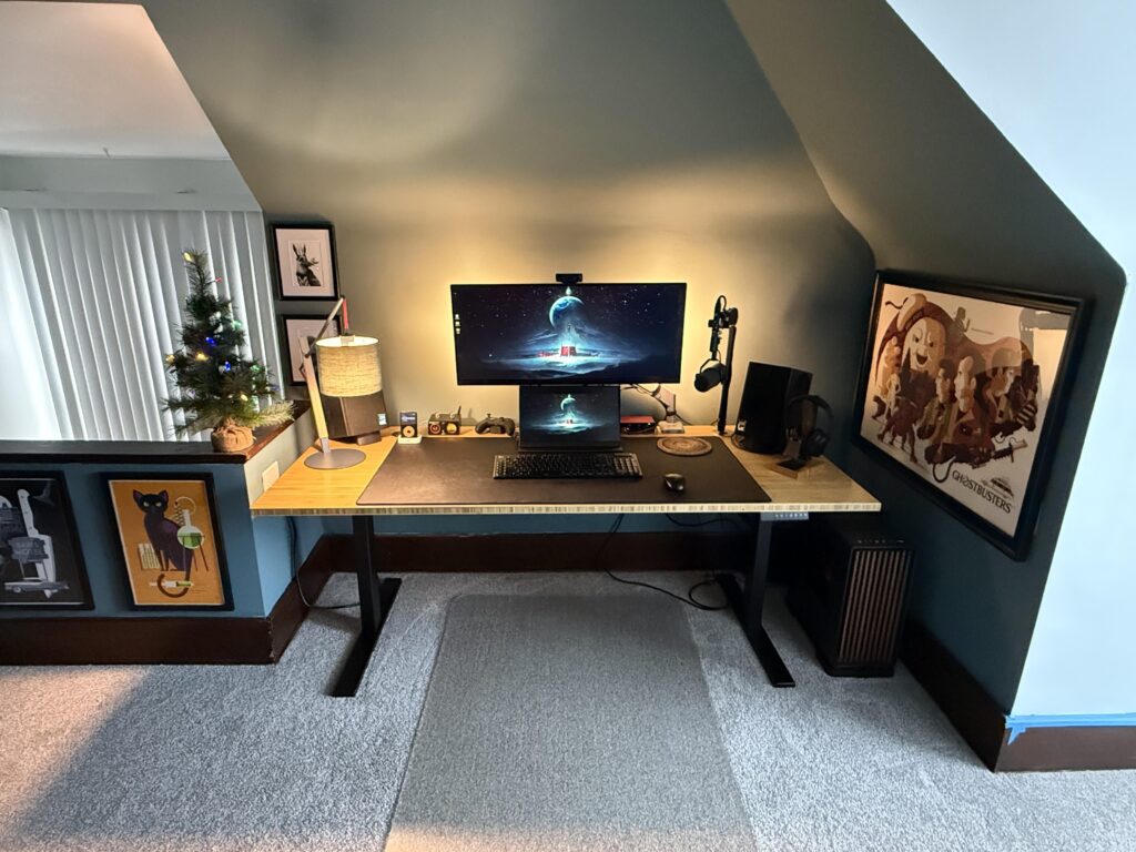 Attic nook setup