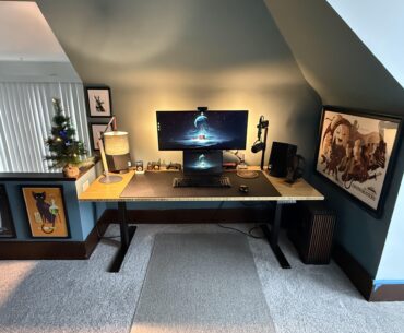 Attic nook setup