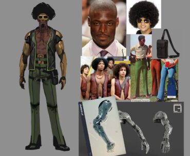 And we want to share some more new concept art from our game