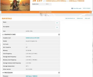 RTX 5090 ventus / Lynk+ duel rad setup - 25th place hall of fame - Steel nomad