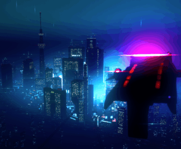 Here is another cyberpunk city made with Dystopika