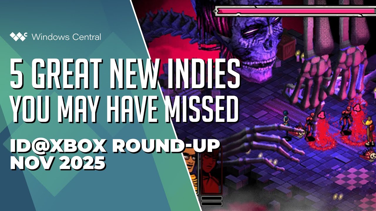 FIVE great new indies you might've missed | ID@Xbox Round-Up (Nov 2025) - YouTube