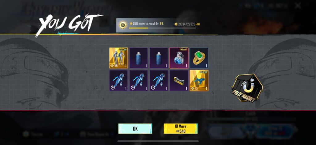 my luckiest opening so far