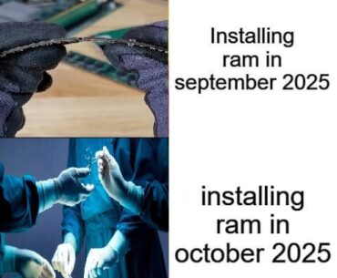 How it feels installing DDR5 Ram right now