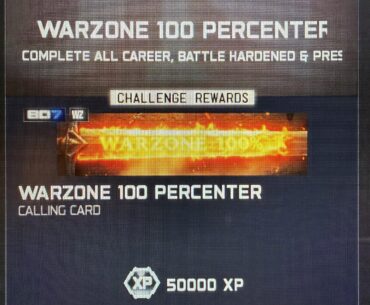 Warzone 100% 😬