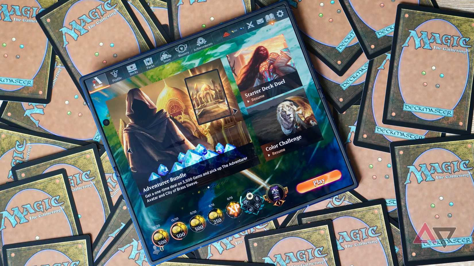 Magic: The Gathering Arena on the Samsung Galaxy Z Fold 7