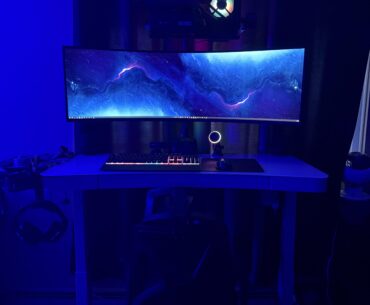 Updated the setup with a 49” G9 🔥