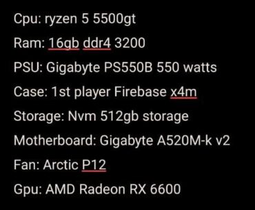 Hey guys im planning build budget gaming pc in the future is this good?