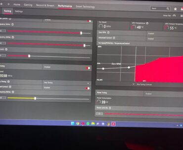Amd Radeon 6800xt red dragon overclock