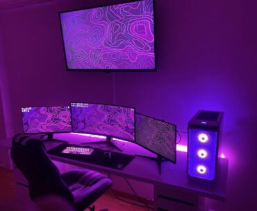 My setup in my old house