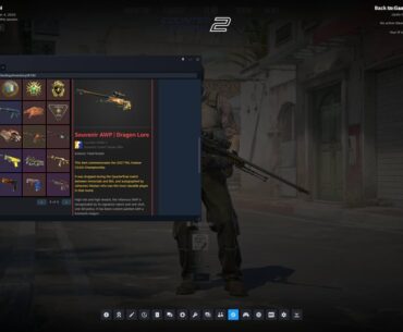 just ran into this guy with a crazy inventory