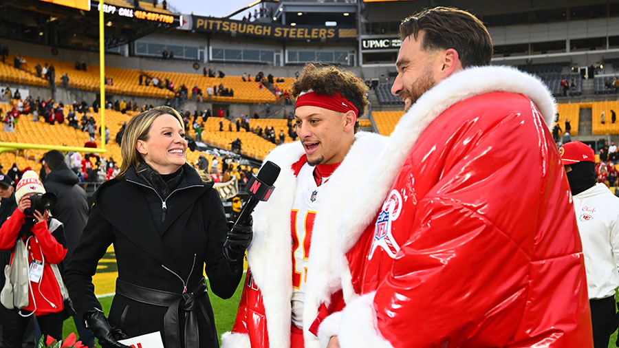 Where to find big holiday games NFL Christmas TV Kansas City Chiefs Travis Kelce Patrick Mahomes...