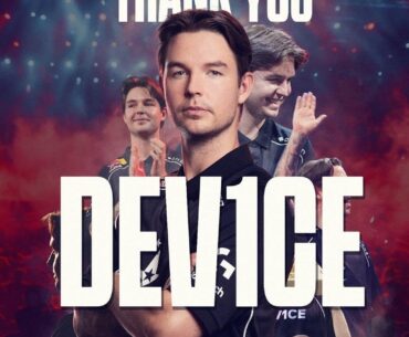 dev1ce left Astralis
