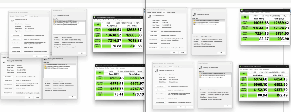 Have you tried Win11’s 25H2’s new NVMe driver yet? Big improvements on random read/write’s Have you tried Win11's 25H2's new NVMe driver yet? Big improvements on random read/write's