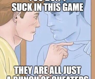 it's not that "everybody" cheats, it's that it's impossible to avoid.