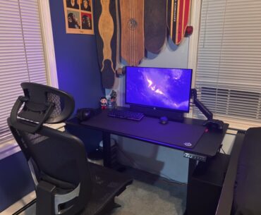 My corner setup pre cable management