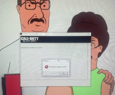 [BO2] Never had issues with BO2 zombies until now, game crashes about 20 seconds after launch on the main menu and gives me this error. How can i fix this?