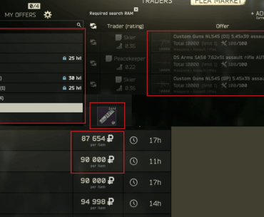 Tarkov devs got cheeky and decided to increase the item of the in-game RAM item and add special barters to reflect real-life price increases
