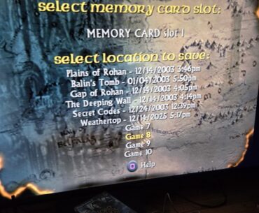 22 Years later, on the exact day, I played The Two Towers