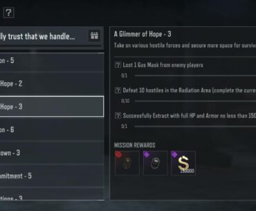 To whoever is making these missions I just wanna talk