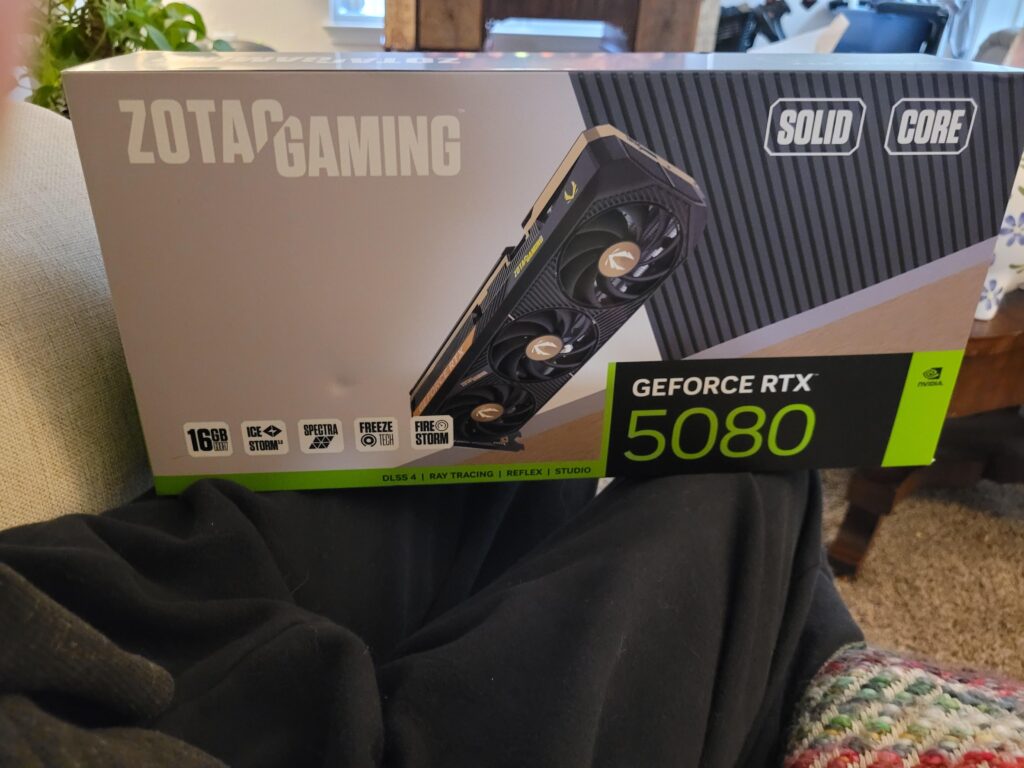 The best gift of all from my father. Merry Christmas!
