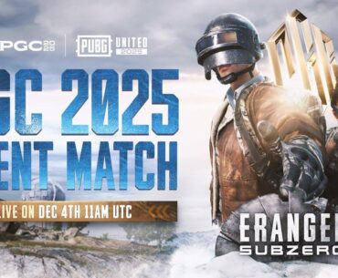 Erangel Sub Zero PGC Event