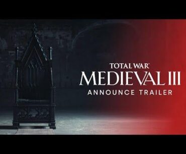 Total War Medieval 3 announced. In VERY early pre-production.