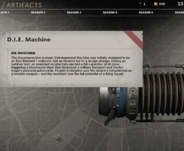 Sucks the artifacts in BO7 doesn't have this much detail like CW