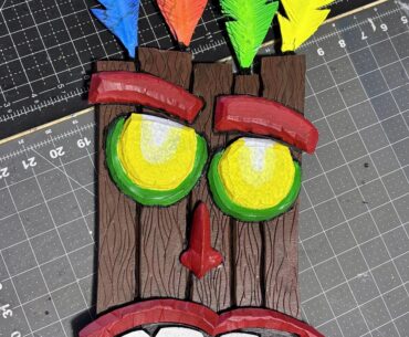 I made Aku Aku from Crash Bandicoot!