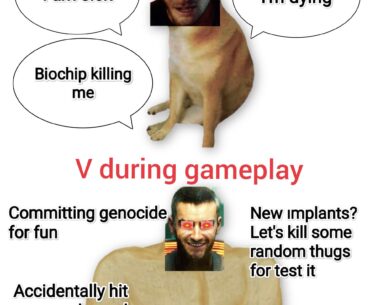V is different