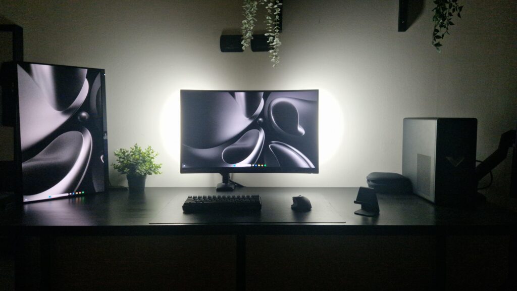 newly built setup
