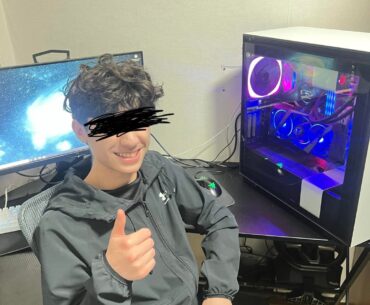 My nephew (14) joined the PC Master Race. Please welcome him.