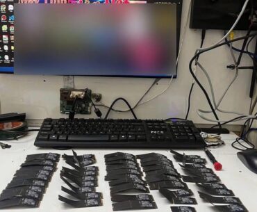 This dude's kid snapped 50 of his NVMe drives