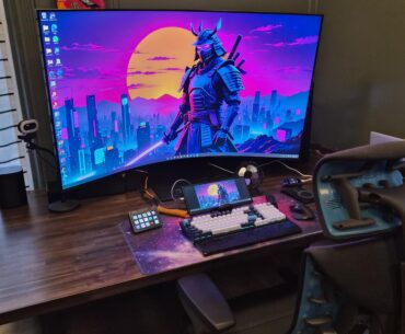 Mostly a wfh setup with occasional gaming