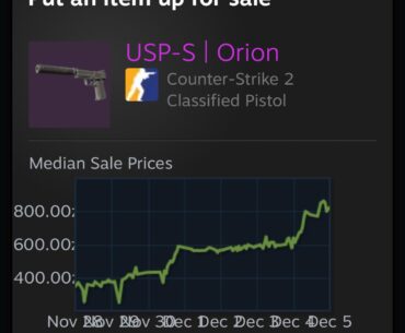 Usp orion price