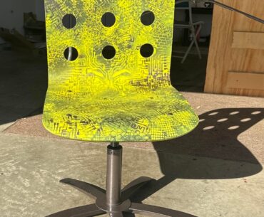 Help me Finish my Cyberpunk Inspired Chair 🦾