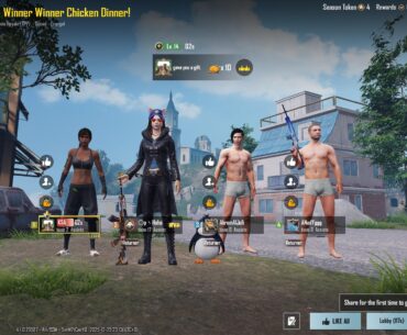17 kills chicken in Ultimate … Solo Squad becayse teammates died early.