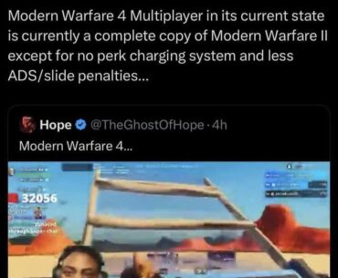 [COD] regarding MW4