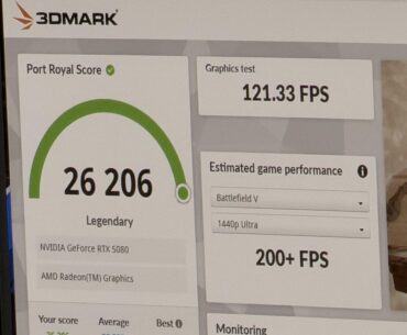 Overclocked my 5080