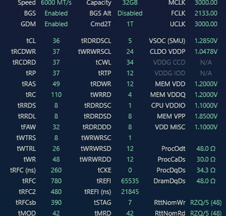 DDR5 Overclocking Help