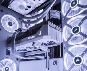 I finally make an all white build.