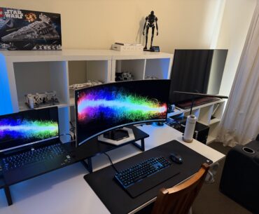 Had another go at the set up