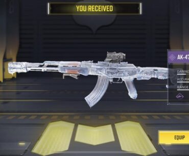 it took 84 draws but i finally it